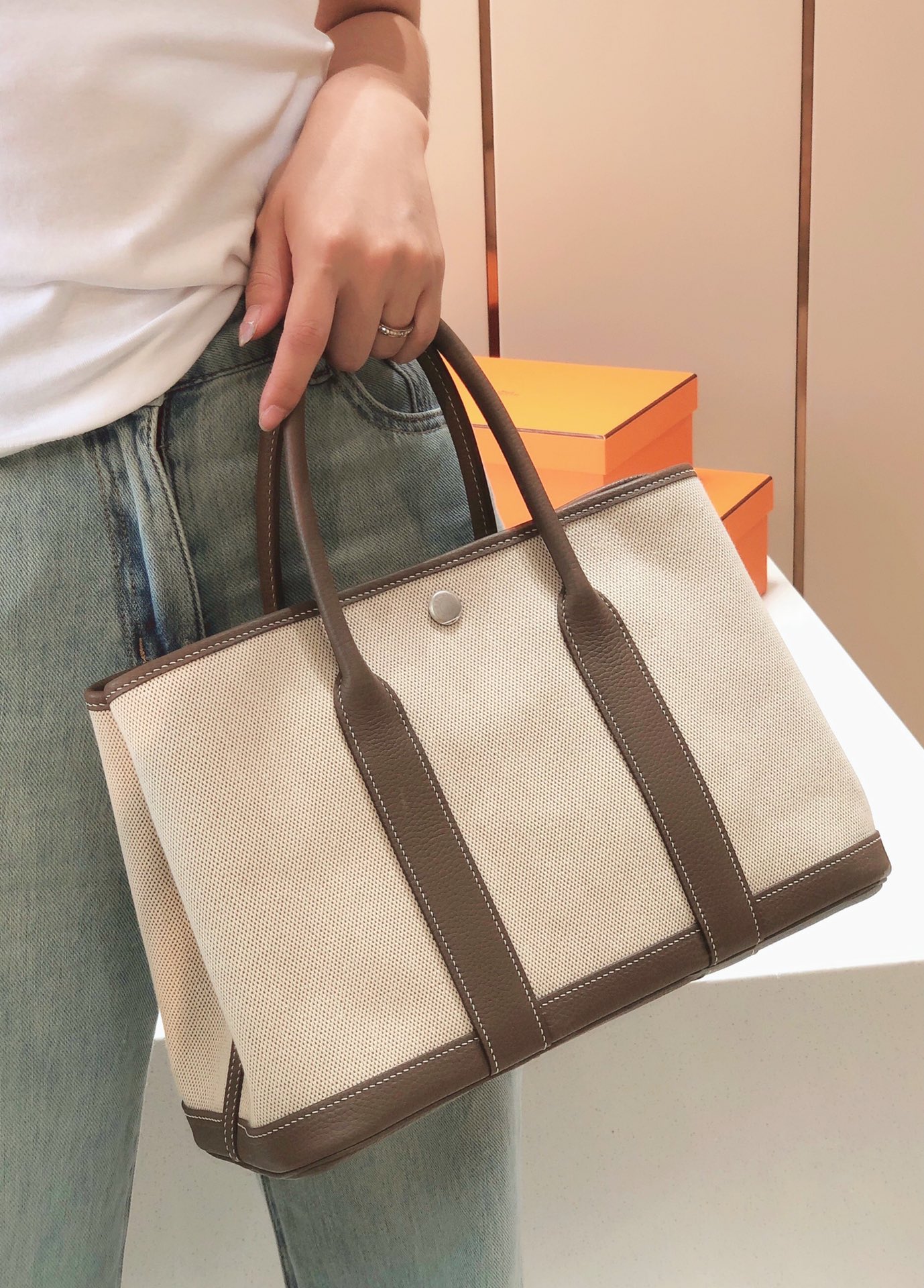 Hermes Garden Party Bags